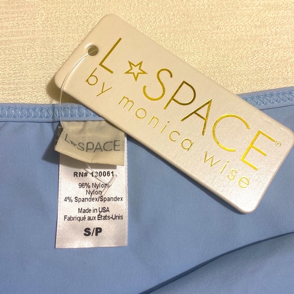 L*SPACE Women's Estella Bikini Bottom w Side Cut Outs - Picture 3 of 4